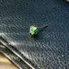 Raw Emerald Earrings Nudo